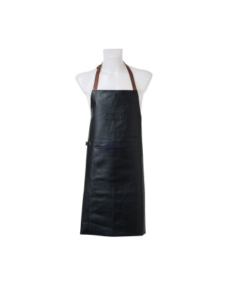 Sort din piele neagra pentru barbati - ZASSENHAUS